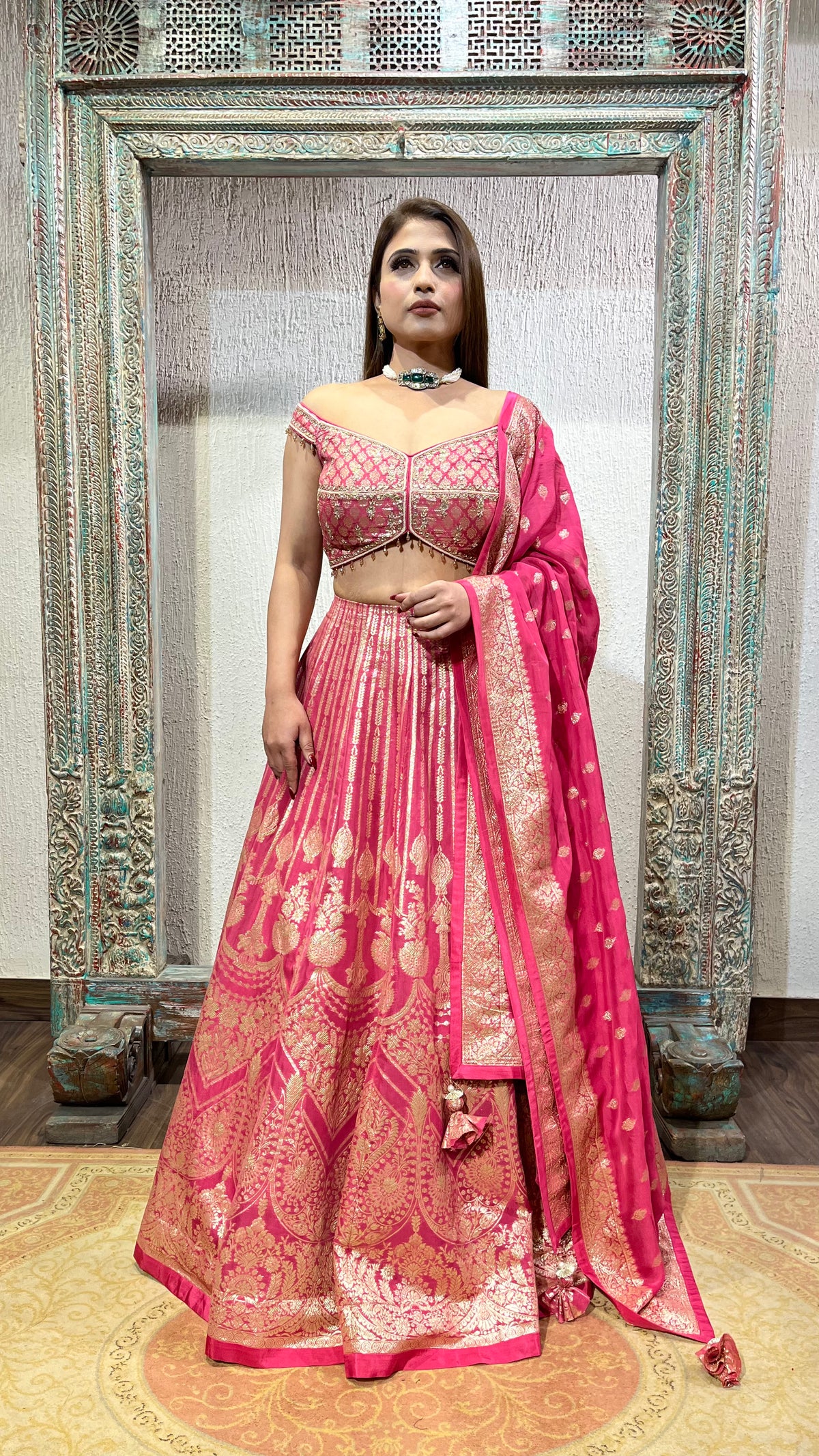 Lehenga set with dupatta