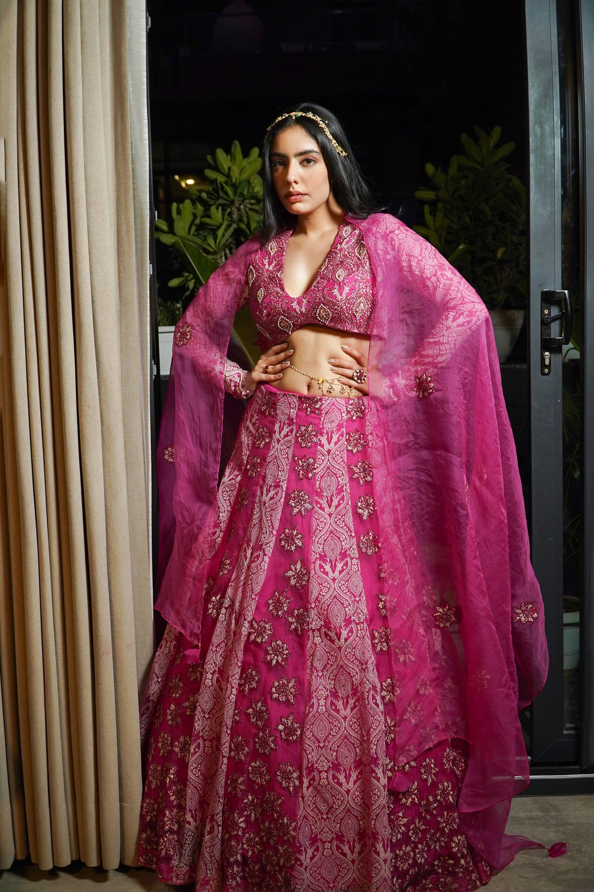 Khadi Printed Lehenga