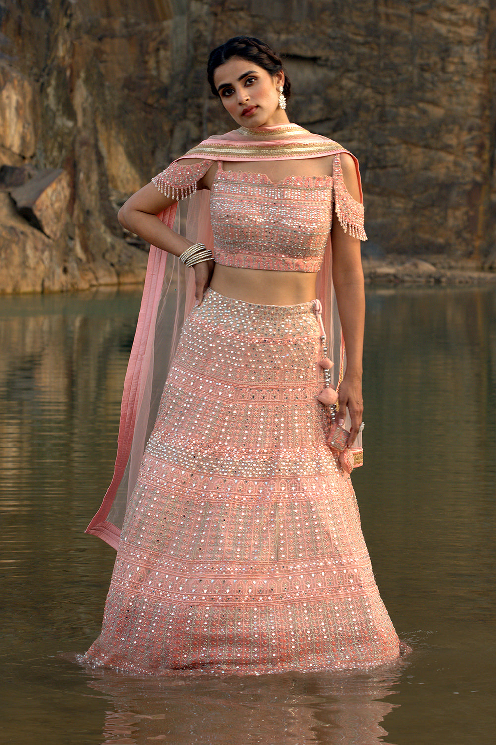 Baby Pink Lehenga